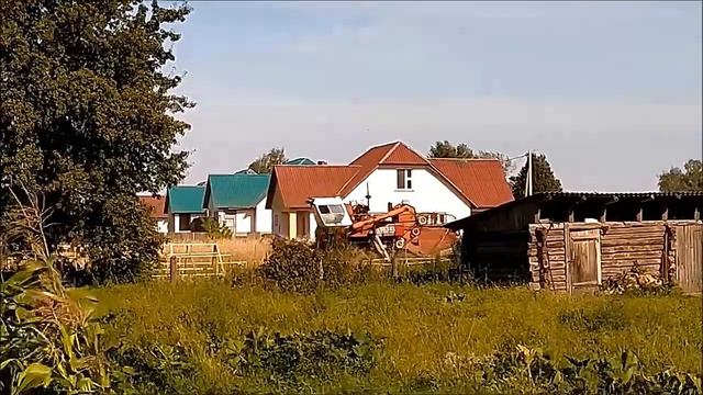 Комбайн СК-5 НИВА легенда СССР 2020 год. смотреть онлайн