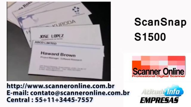Scanner Fujitsu ScanSnap S1500 смотреть онлайн