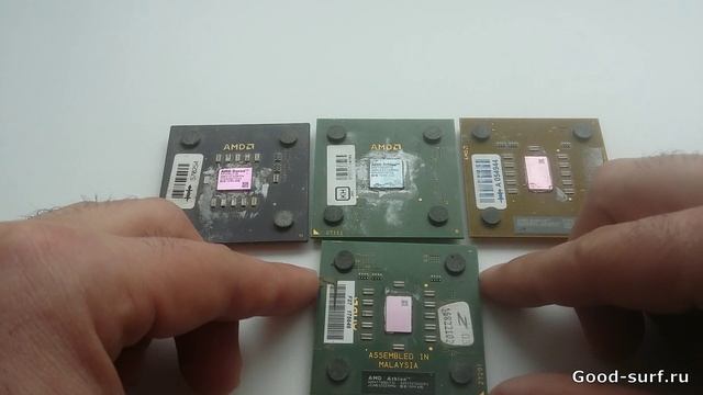 Показываю свою коллекцию процессоров. смотреть онлайн