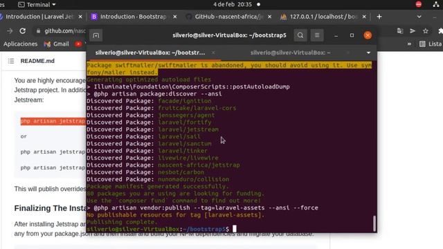 Laravel 8 + Jetstream + Bootstrap 5 con Livewire, Como sustituir Tailwind por Bootstrap смотреть онлайн