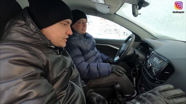 ИЗ ЭТИХ КРАЕВ К НАМ ЗА ВЕСТОЙ ЕЩЁ НЕ ПРИЕЗЖАЛИ | LADA VESTA 2021 COMFORT WINTER смотреть онлайн