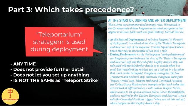 What the FAQ? Deathwatch Teleportarium stratagem and combat squads after the June core rules FAQ смотреть онлайн