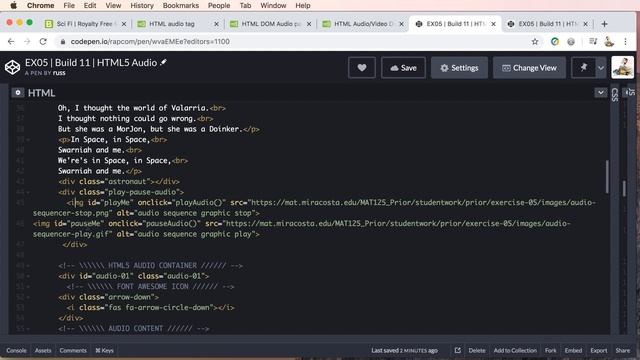 step 05 simple javascript toggle audio смотреть онлайн