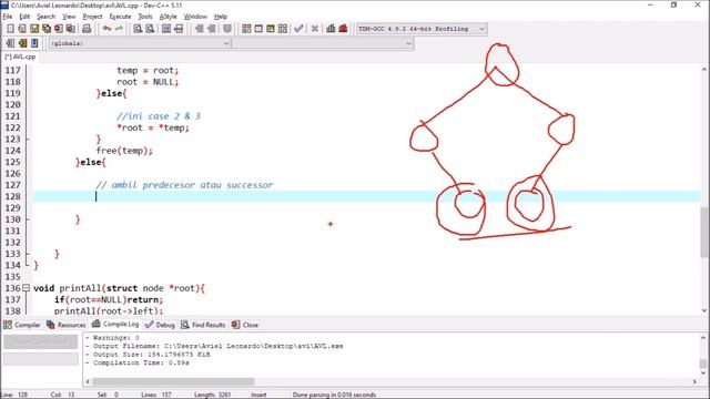 Delete Node pada AVL Tree pada Bahasa C - C смотреть онлайн