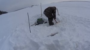 Рыбалка с дедом на Оби. Щука радует. Дед снова в ударе.