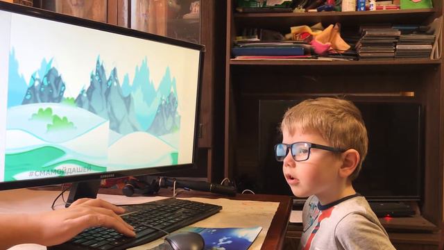 Обитатели северных и жарких стран (загадки, самопроверка через чтение, расширение активного словаря