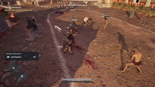 Assassin's Creed Odyssey - School of Hard Knocks: Win The Fight Against Euthymos's Students (2018) смотреть онлайн