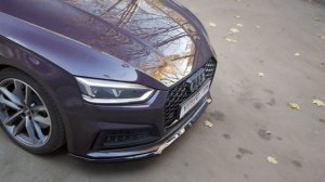 Сплиттеры переднего бампера и под пороги для Ауди А5 B9 coupe от #MaxtonDesign