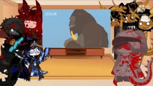 Kaiju React To Godzilla VS Kong Final Battle... But The Roles Are Reversed by @slick4785