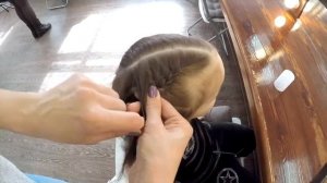 Детская косичка. Прическа для детского сада или школы ?