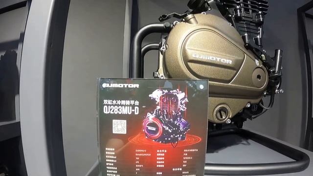 Двигатели, применяемые в мотоциклах QJMOTOR (Benelli, QJmotor, Benda). Выставка CHINA MOTOR 23.