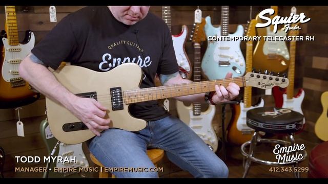 Squier Contemporary Telecaster RH - EMPIRE MUSIC смотреть онлайн