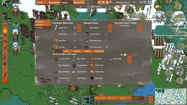 Tribe of Pok Gameplay - 06 - Building Extra Huts смотреть онлайн