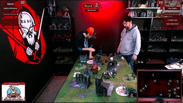 NEW Codex Ad Mech vs Grey Knights: Warhammer 40k Battle Report 12-9-23 Leviathan Mission смотреть онлайн