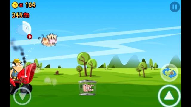 Беги корова беги (Run cow run)-Бешеная корова [Android Game] смотреть онлайн
