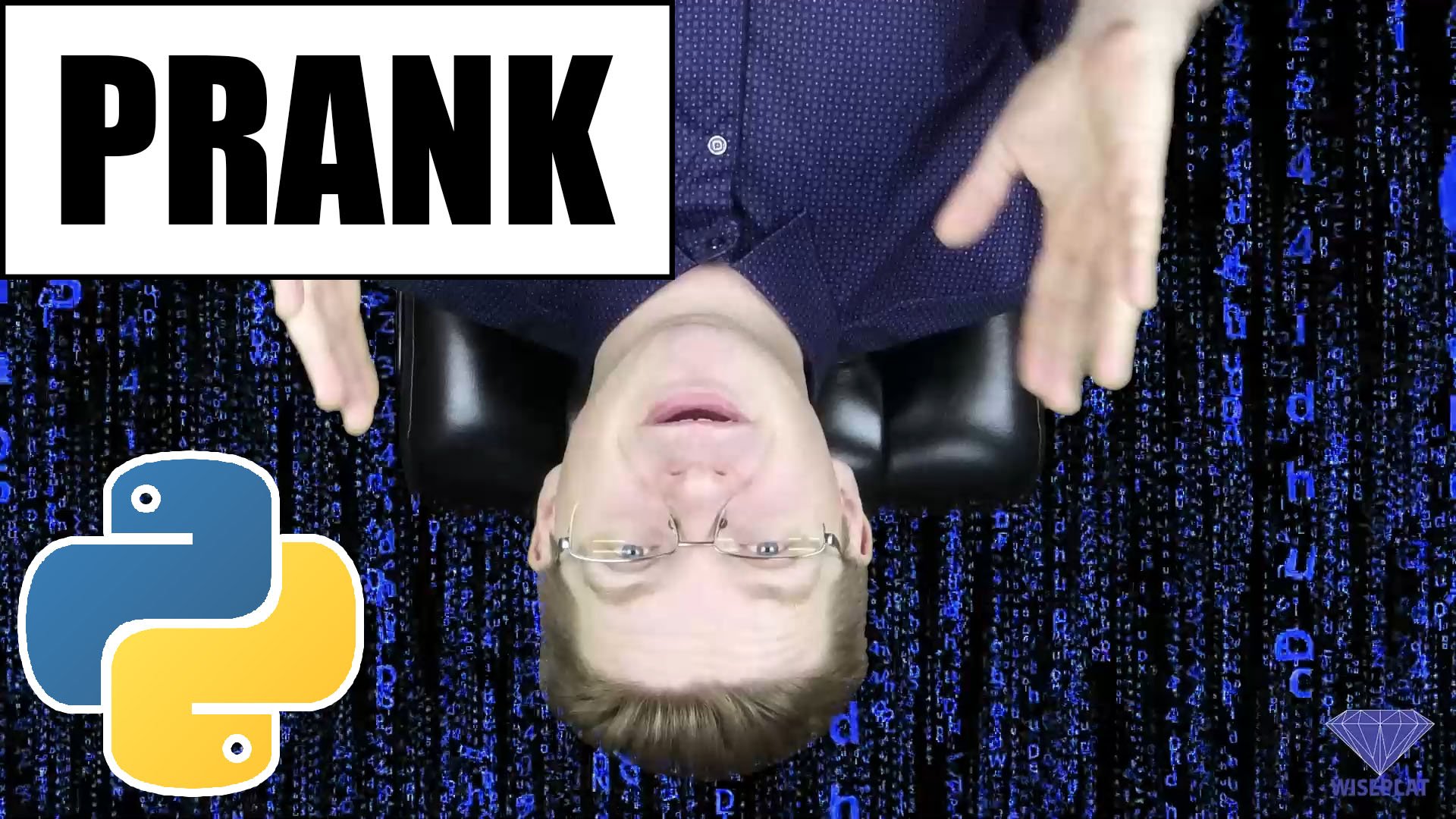 ? ПРАНК ? Переворачивающийся экран на python ? Вирус?!))) смотреть онлайн