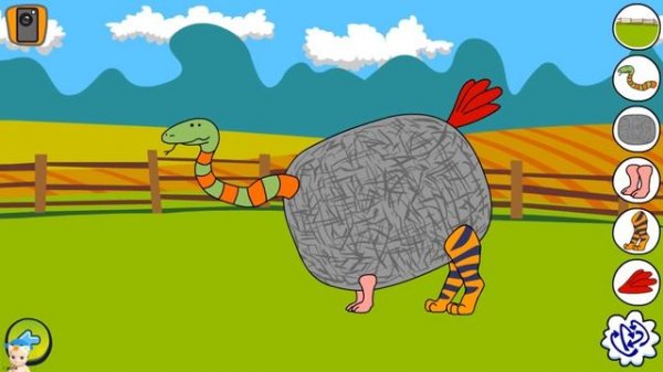 Baby Play "Animal Match Up" ! Learn Animal Sounds  for preschool and toddler/Educational Game