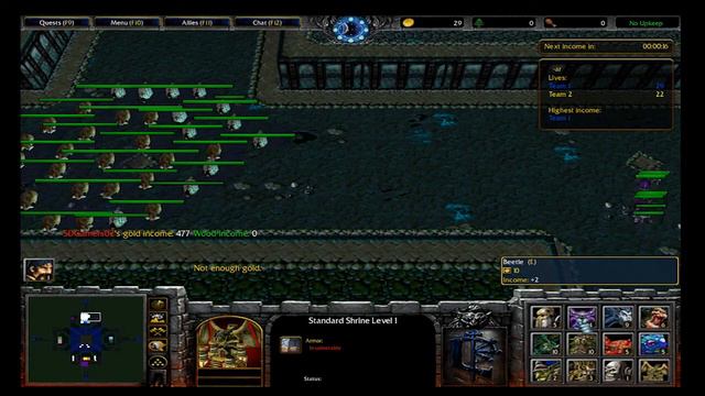 Warcraft 3 Freax Tower Wars 2.2b [Quick Gameplay] смотреть онлайн