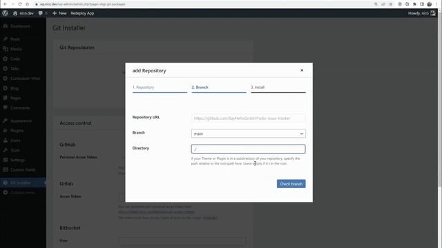 Git Installer WordPress Plugin смотреть онлайн