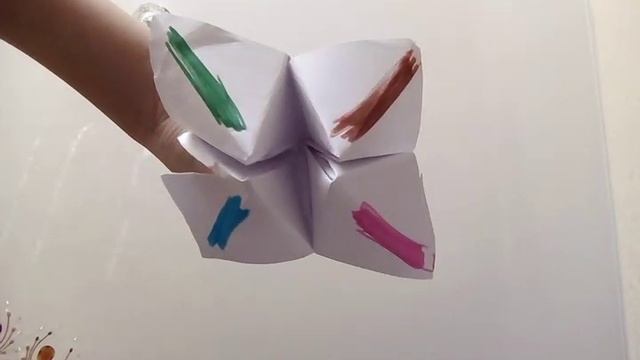 Гадалка из бумаги! Без клея и сшивания ! Легко и просто! смотреть онлайн