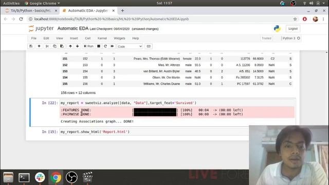 EDA using SWEETVIZ in 3 mins смотреть онлайн