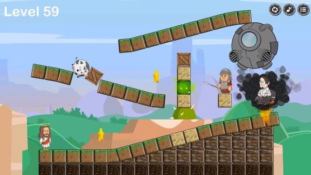 Save Jesus gameplay level 54-60 смотреть онлайн