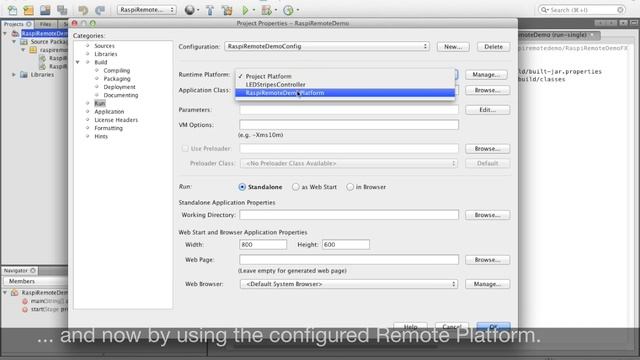 NetBeans 8 - Shortcut to Remote Platforms - Part2: JavaFX on Pi смотреть онлайн