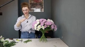 Круглый Букет по Спирали ? Как Собрать и Упаковать ?