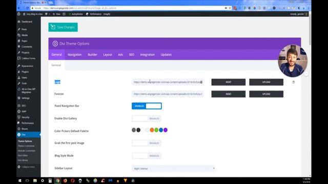 How to Upload a Custom Logo to Divi Theme смотреть онлайн