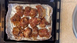 КАК ЗАПЕЧЬ БАРАНИНУ С КАРТОШКОЙ В ДУХОВКЕ/// БАРАНИНА В ДУХОВКЕ РЕЦЕПТ