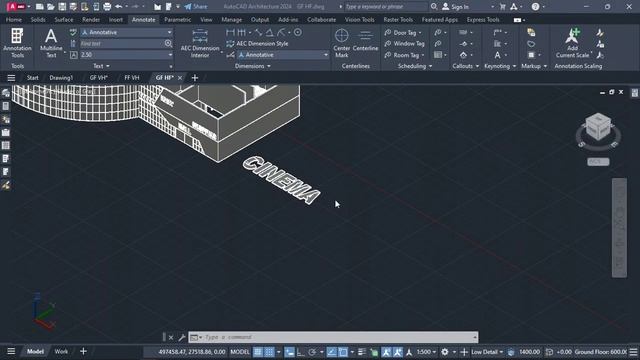 Latest way to create an AEC Wall Extruded Text | AutoCAD Architecture 2024 | No Plugin Needed! смотреть онлайн