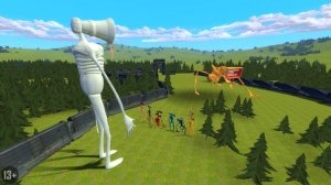 СЕМЬЯ БОЛЬШИХ СИРЕН ПРОТИВ СЕМЬИ ВЕЛИКОЙ МАТЕРИ МЕГАФОН В ГАРРИС МОД! БИТВА СЦП СЕМЕЙ В Garry`s Mod