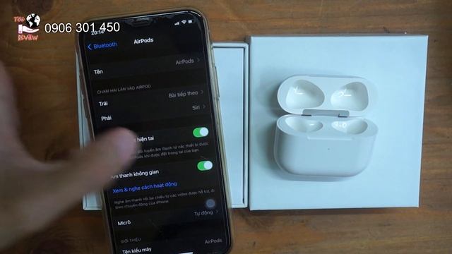 Chiếc tai nghe REP Airpods 3 đáng mua nhất. Âm thanh không gian 3D như hàng real, đánh bại hổ vằn смотреть онлайн