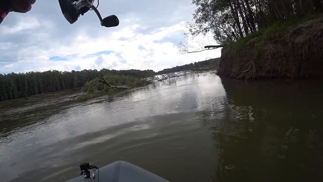 Если б не она, все было по другому! Рыбалка на Оби в августе. смотреть онлайн