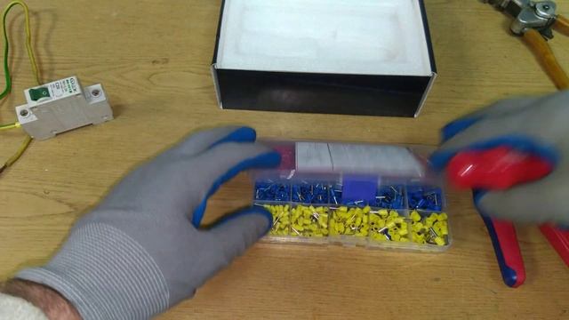 Обжимные клещи + клеммы с AliExpress и Леруа Мерлен. смотреть онлайн
