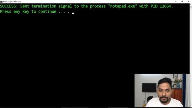 Batch Script to Kill Process смотреть онлайн
