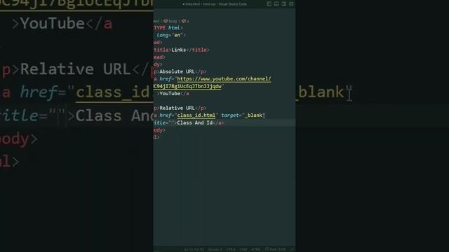 How to add TITLE attribute in LINKS #coding #htmlcourse #code #html #htmlcss #css #webdevelopment смотреть онлайн