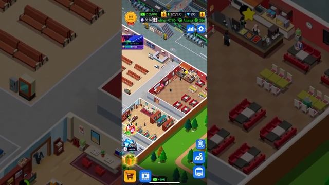 Idle Train Empire Game 4 Railway lines unlocked #cutegame #idletrainempire #viral #youtube #tiktok смотреть онлайн