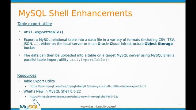 MySQL 8.0.22 New Features Summary смотреть онлайн