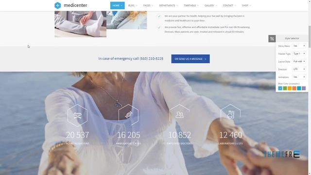MediCenter - Health Medical Clinic WordPress Theme Yolotl Pearce смотреть онлайн