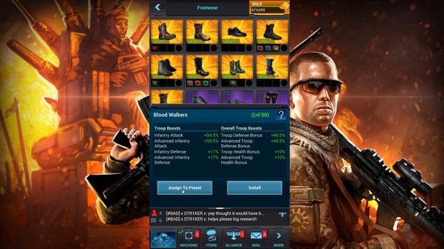 Mobile Strike Commander Presets Testing Out The New Battle Tactics Research смотреть онлайн