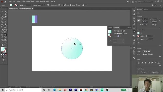 วิธีไล่สีด้วย free form gradient | มือใหม่หัดใช้ illustrator смотреть онлайн