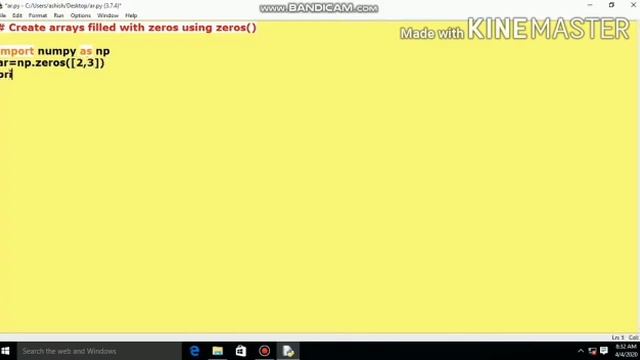 INFORMATICS PRACTICES- XII, METHODS TO CREATE NUMPY ARRAYS, MODULE- 4 смотреть онлайн