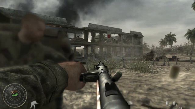 Call of Duty: World at War (2008) - Hard Landing (No Commentary) смотреть онлайн