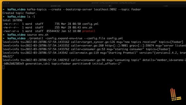 HOWTO: Connecting Kafka to Grafana Loki смотреть онлайн