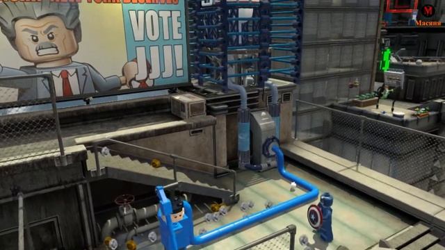 Lego Marvel Super Heroes #2 (немое прохождение/без комментариев) смотреть онлайн