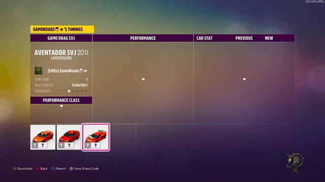 FORZA HORIZON 5 - 1600HP '18 LAMBORGHINI AVENTADOR SVJ Drag Tune смотреть онлайн