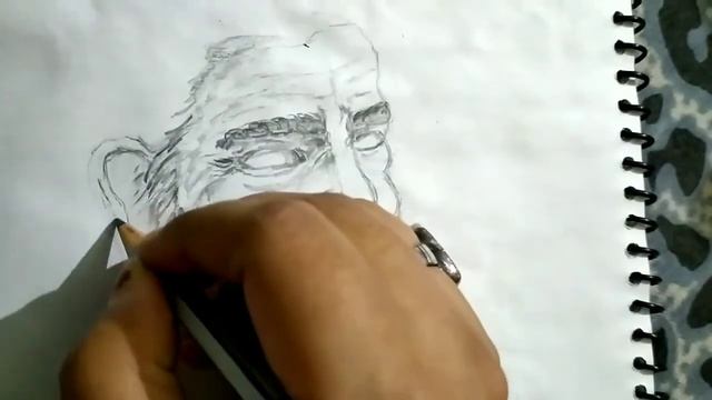 33. Old man face Sketch/ Sketch of an old man /Easy Pencil Sketch смотреть онлайн