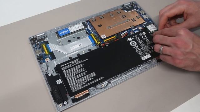 Acer Swift 1 SF114-34 - SSD Upgrade and Battery Replacement Guide смотреть онлайн