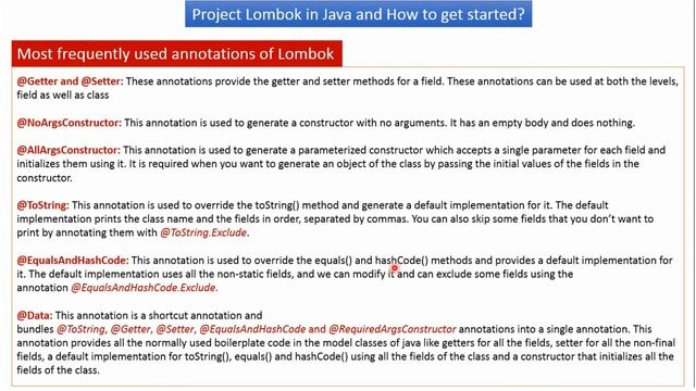 Project Lombok in Java and how to get started? | Project Lombok Eclipse Plugin Installation смотреть онлайн